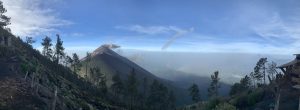 View over Fuego from Acatenango Day